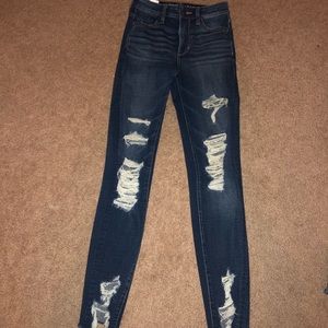 size 0 super high rise jeggings !!